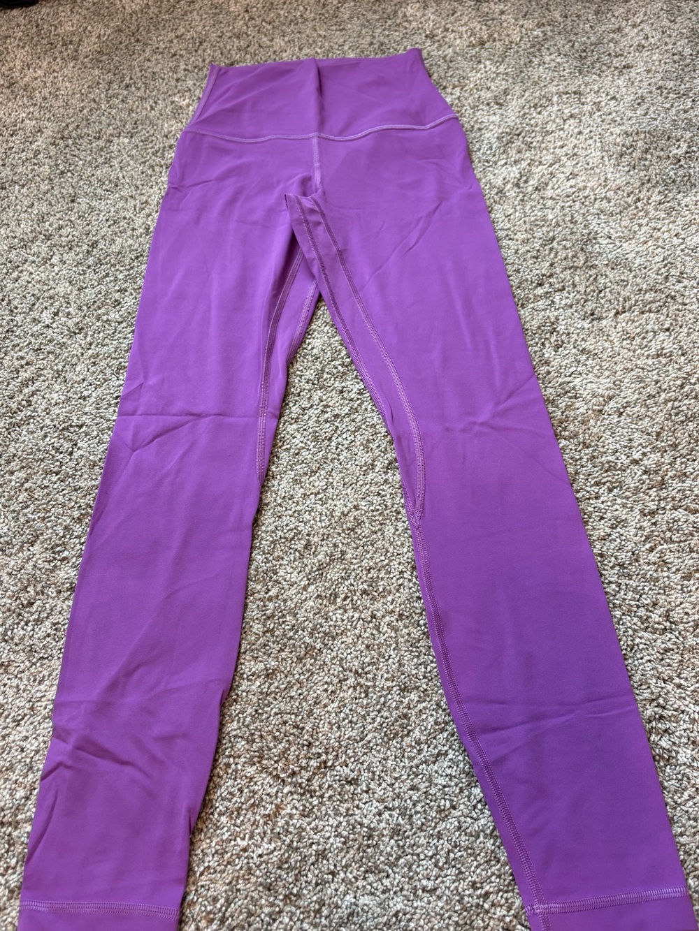 lululemon High-Waist Purple Leggings XS